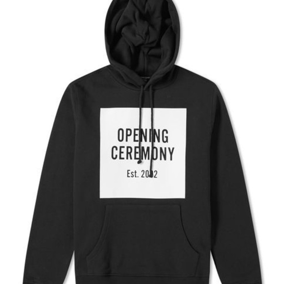 NWT Opening Ceremony box logo Hoodie - Picture 3 of 11